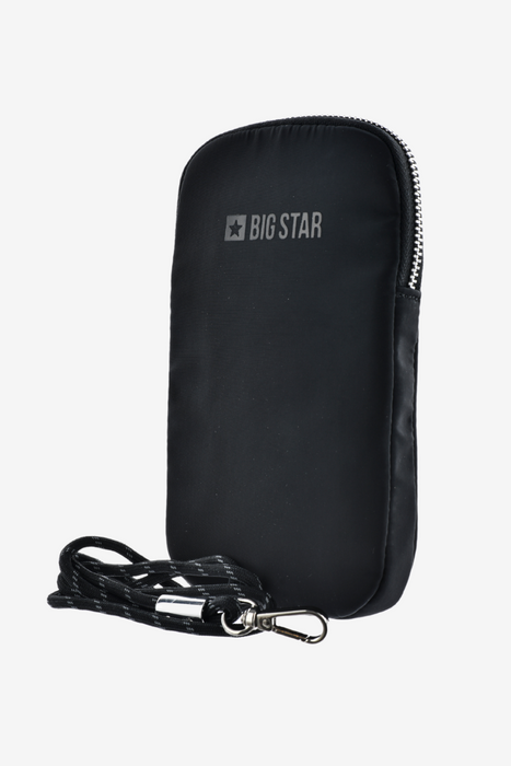 Pánská nastavitelná černá kabelka Big Star do pasu