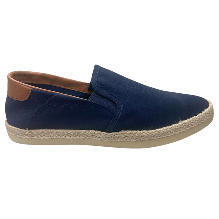 Pánské espadrille slip-on tenisky, tmavě modrá