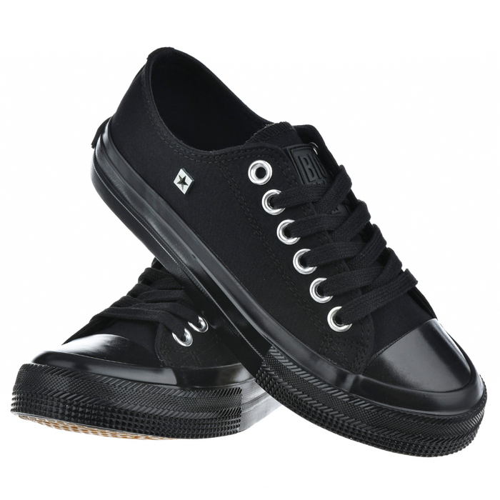 Dámské černé tenisky na platformě Big Star