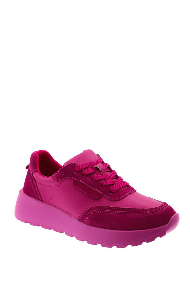 Modré prolamované kožené ploché boty