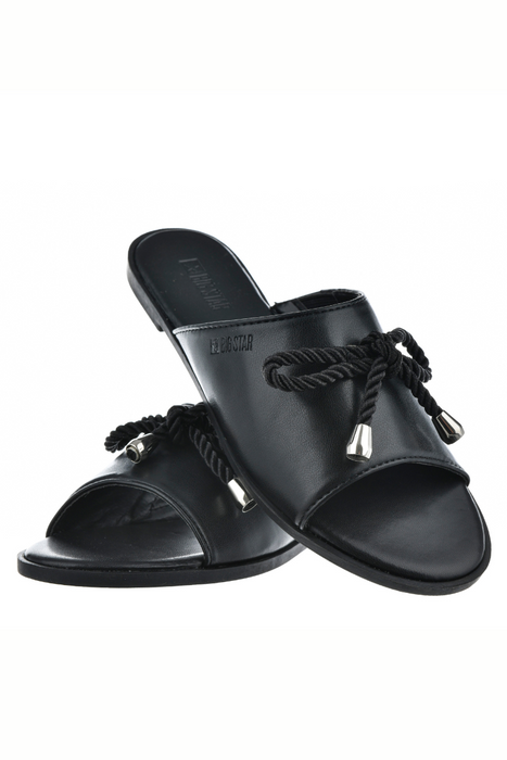 Dámské černé ploché žabky Big Star z ekokůže