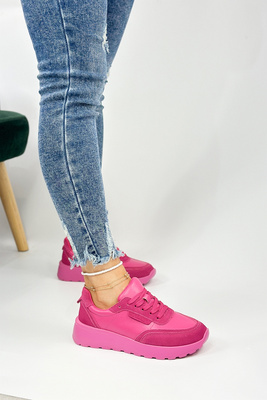 Modré prolamované kožené ploché boty