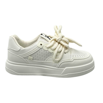 Béžové tenisky s nášivkou Seastar panda