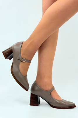 Stříbrné dámské nazouvací lodičky Kordel