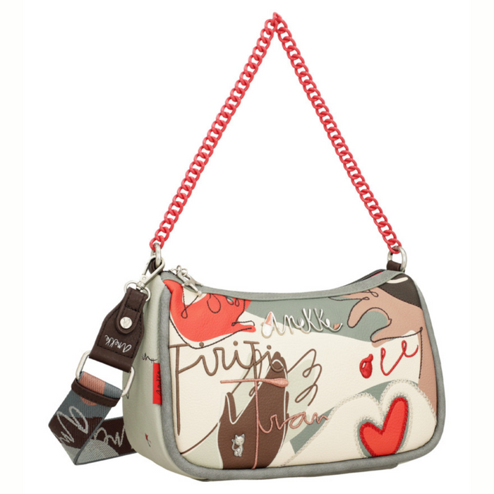 Bagetová taška Anekke Alma na řetízku