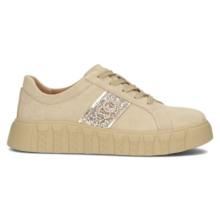 Béžové kožené dámské boty Filippo