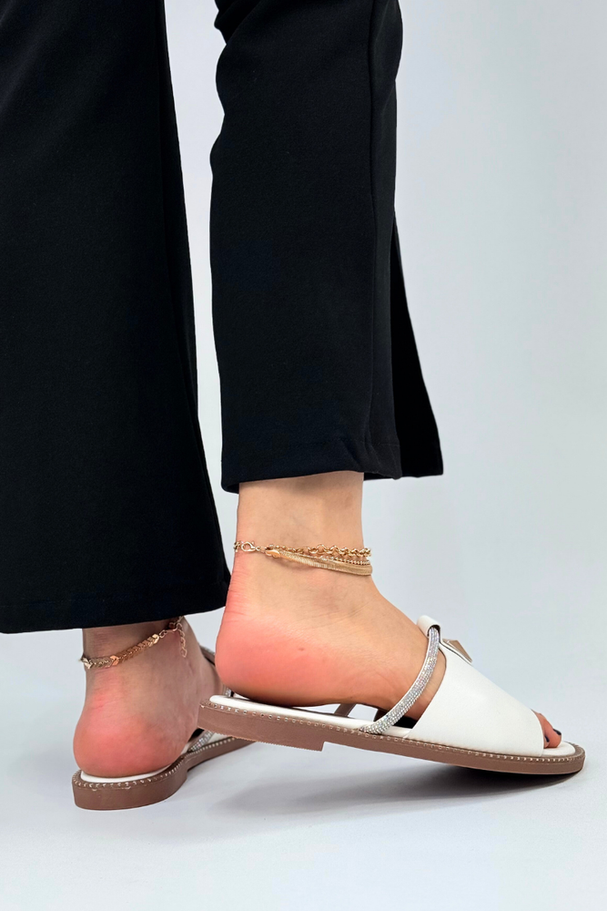 Zlaté dámské žabky Potocki