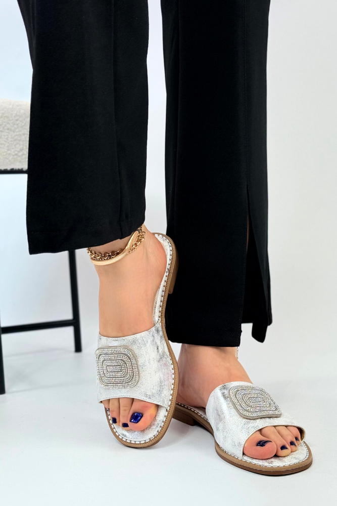 Zlaté dámské žabky Potocki