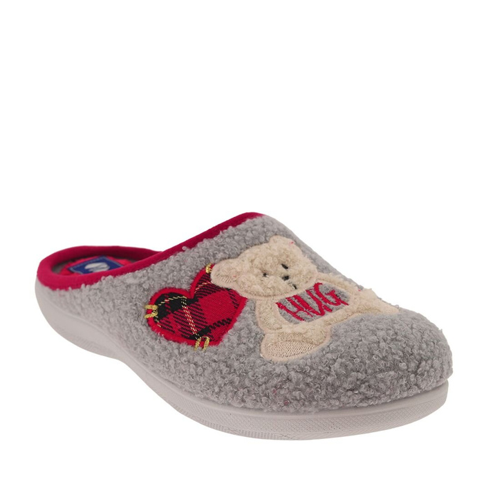 Šedé dámské sálové pantofle značky Inblu