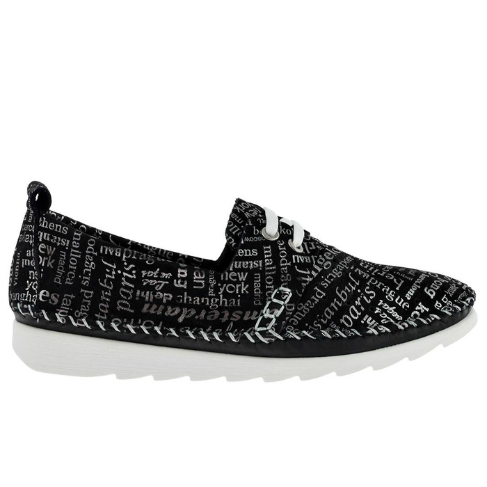 Černé kožené dámské boty Artiker