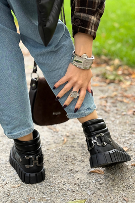 Potocki 22-12132 kotníkové boty bílé