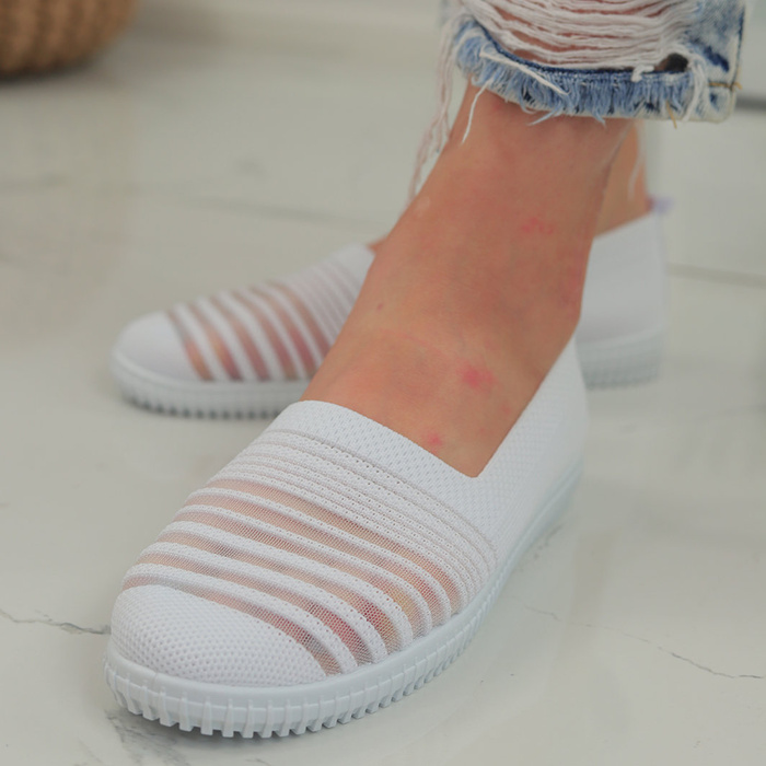 Dámské bílé tenisky