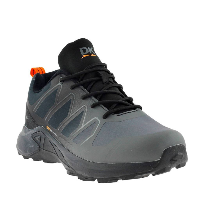 Pánské trekové boty na šněrování šedé DK