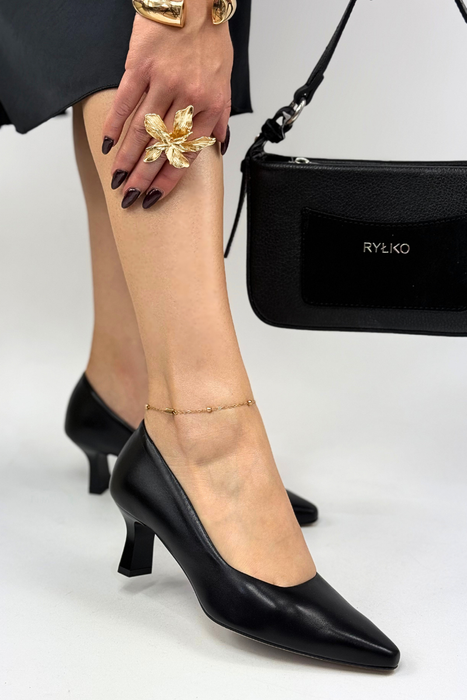 Stříbrné dámské nazouvací lodičky Kordel