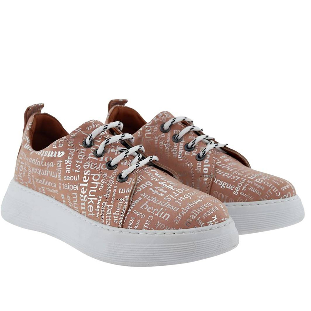 Růžové dámské boty z přírodní kůže Artiker