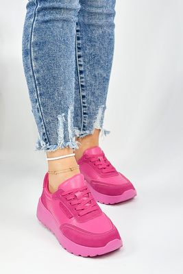 Modré prolamované kožené ploché boty