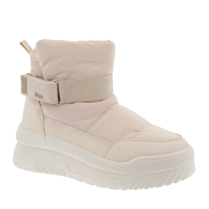 Dámské béžové zateplené sněhule na platformě Lee Cooper