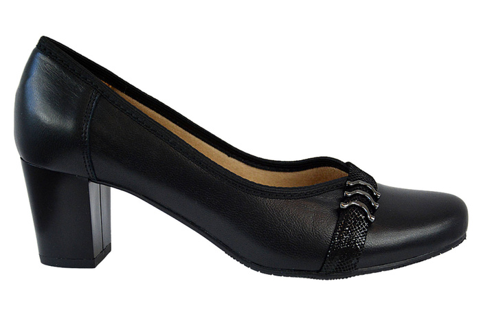 Černé lodičky Galant 936