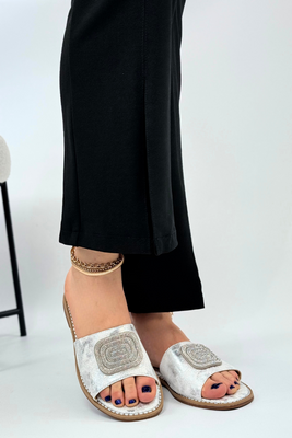 Zlaté dámské žabky Potocki