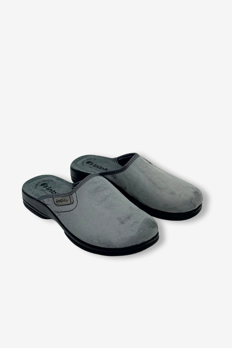 Šedé pánské vnitřní pantofle značky Inblu