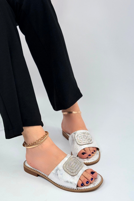 Zlaté dámské žabky Potocki