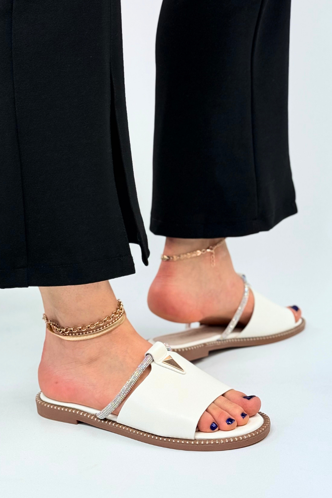 Zlaté dámské žabky Potocki