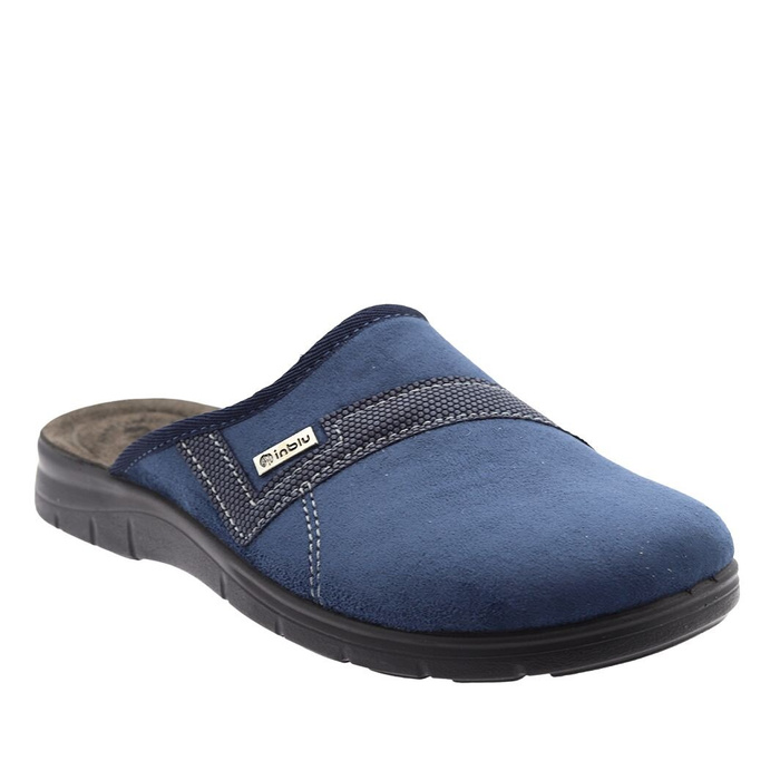 Pánské sálové pantofle Inblu v námořnické modré barvě