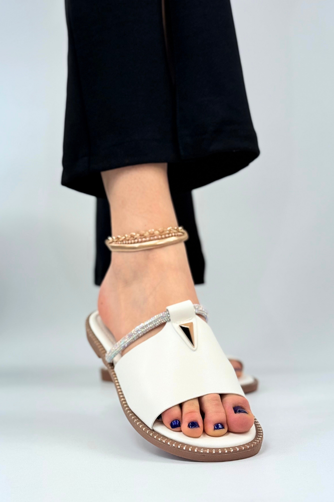 Zlaté dámské žabky Potocki