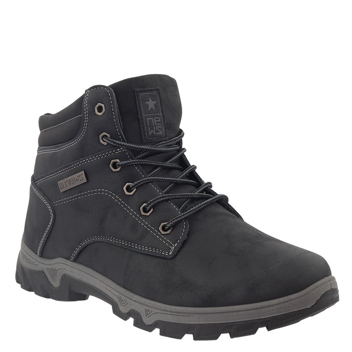 Pánské černé kozačky Novinky