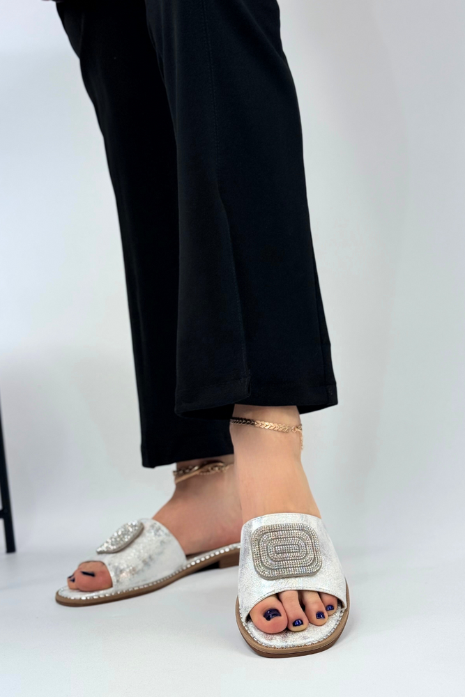 Zlaté dámské žabky Potocki