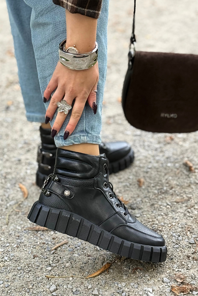 Potocki 22-12132 kotníkové boty bílé