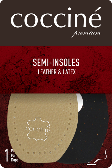 Kožené zvedáky podpatků Hell Pad Leather & Latex