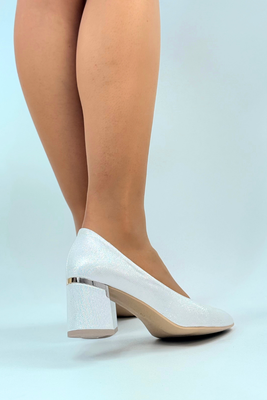 Klasické černé lodičky s blokem Dantex