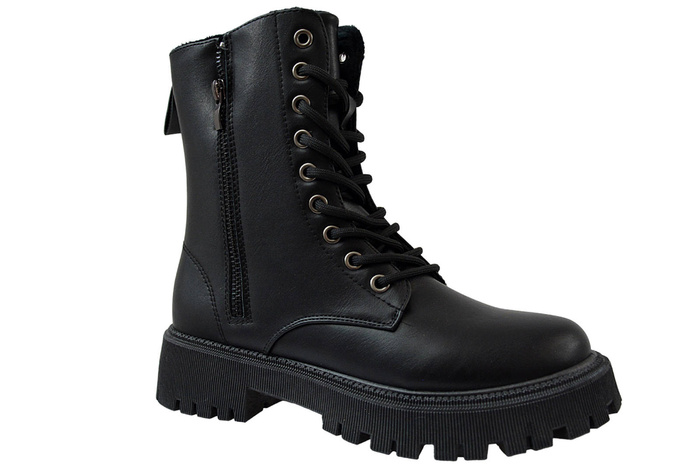 Novinky 22BT26-5013 kozačky, černé