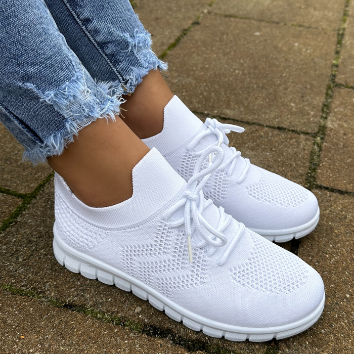 Dámská vzdušná sportovní obuv, bílá, Potocki