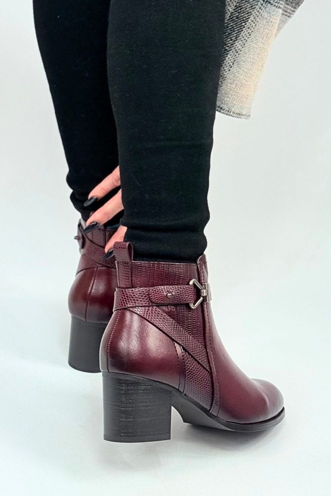 Hnědé semišové ploché boty, zateplené