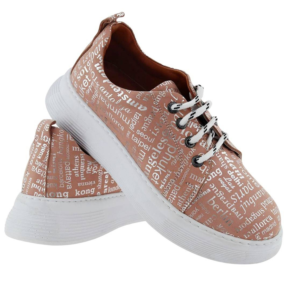 Růžové dámské boty z přírodní kůže Artiker