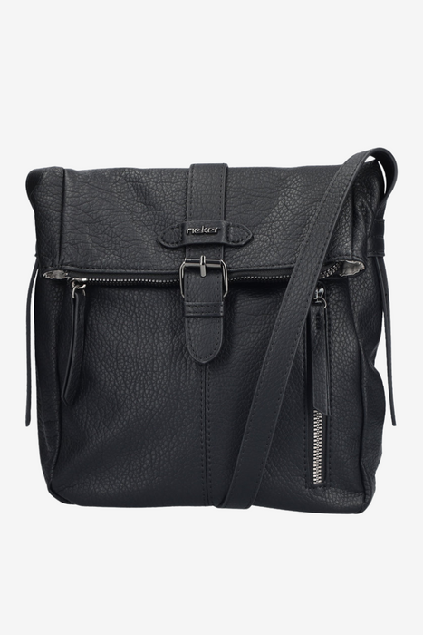 Hnědá taška přes rameno s přívěskem Rieker