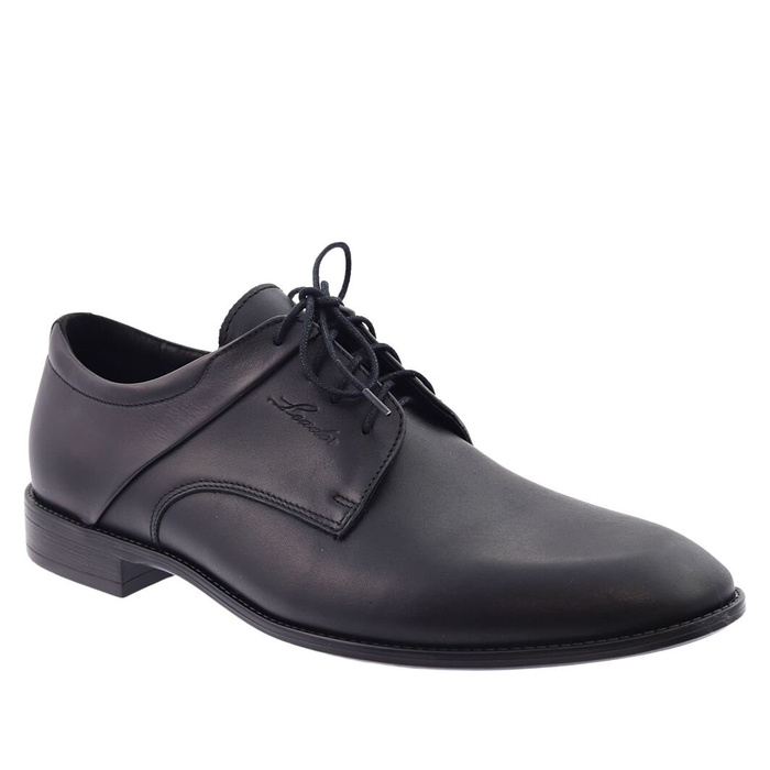 Pánské kožené společenské boty Leader