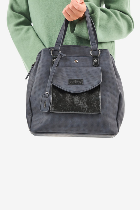 Dámský městský hnědý batoh Rieker