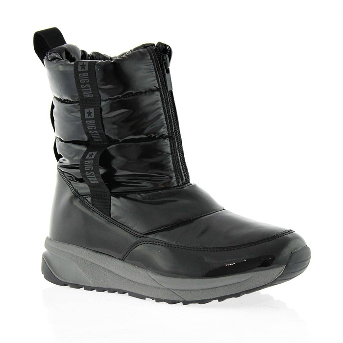 Dámské černé sněhule Big Star, zateplené, zapínání vpředu