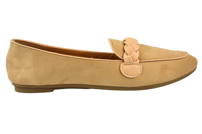 Mokasíny Potocki 22-25012, béžové