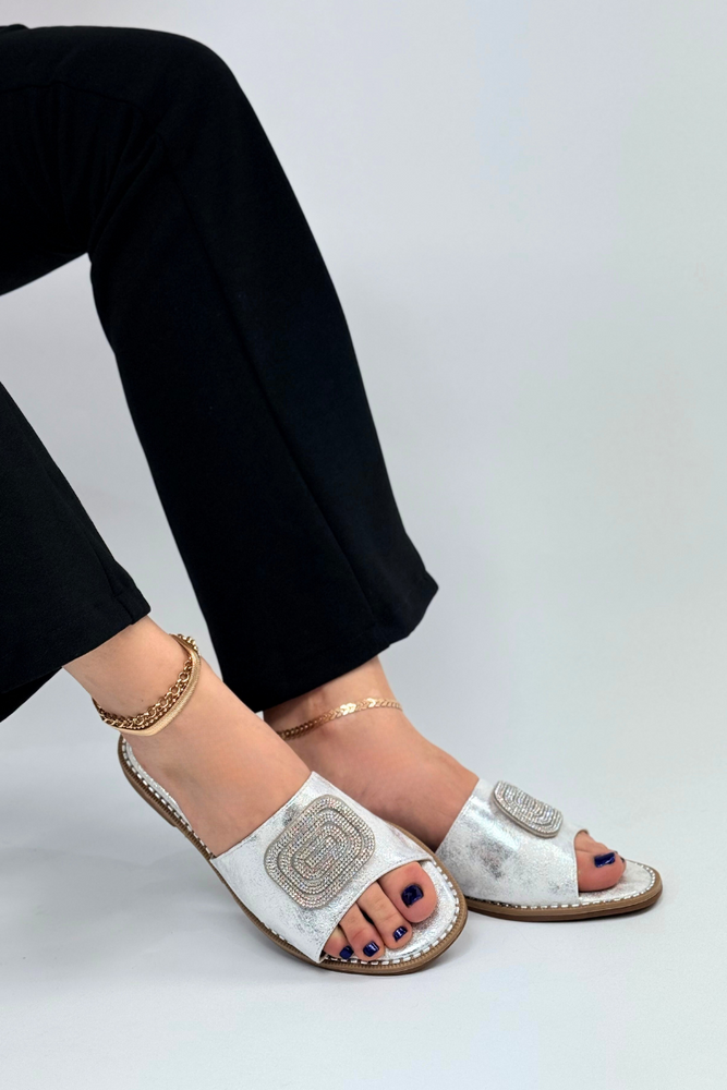 Zlaté dámské žabky Potocki