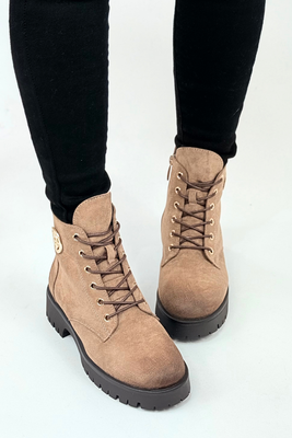 Černé kotníkové boty Potocki s ozdobným podpatkem