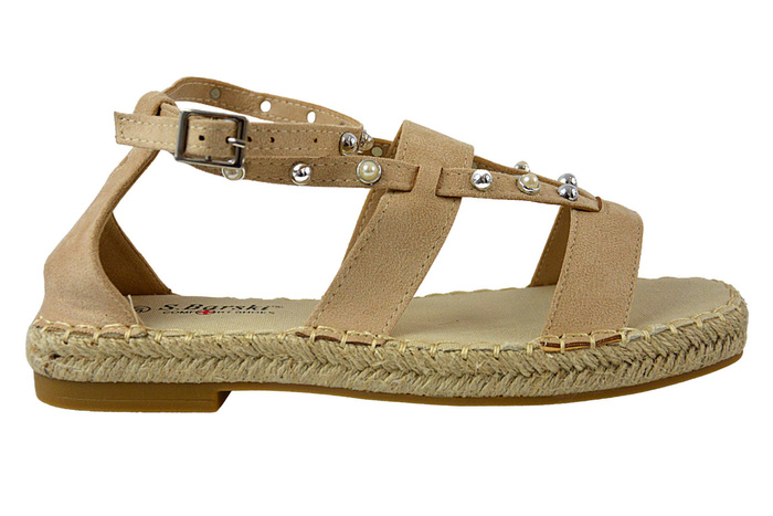 Sandály S. Barski 33132, béžové