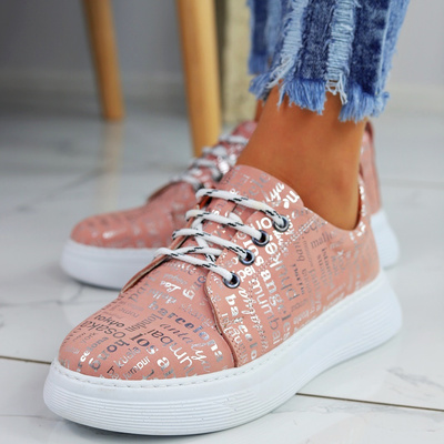 Růžové dámské boty z přírodní kůže Artiker