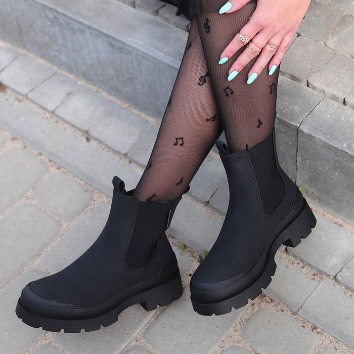 Černé boty Big Star Chelsea