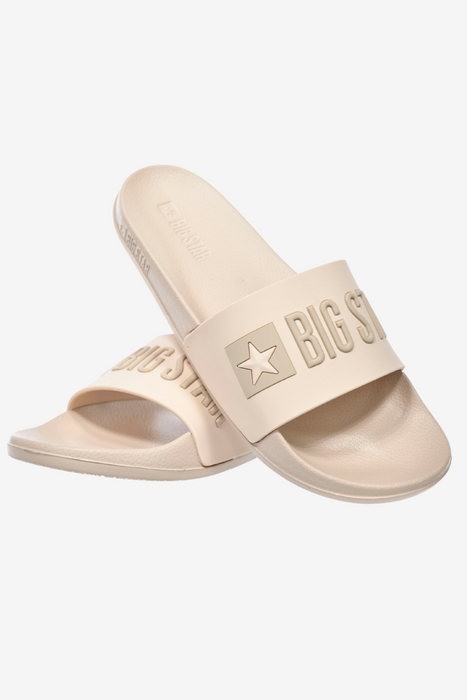 Dámské sportovní gumové žabky ve fuchsiové barvě Big Star