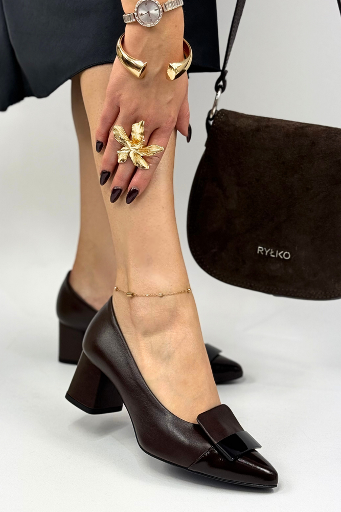 Stříbrné dámské nazouvací lodičky Kordel