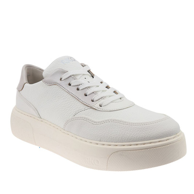 Bílé kožené boty 0RRS6_X__6THF Ryłko